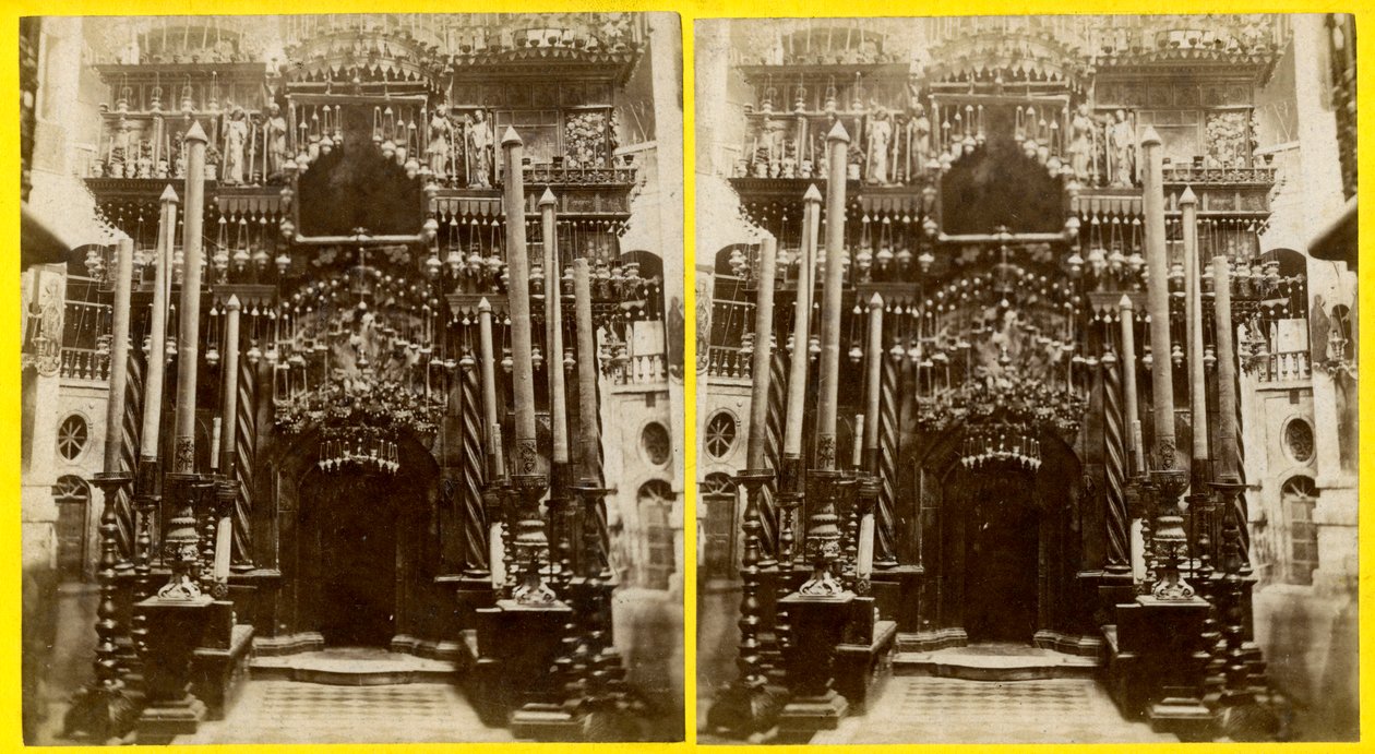 The Holy Sepulchre, Jerusalem, Palestine by Unbekannt