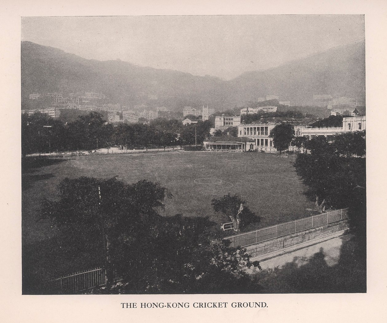 The Hong Kong Cricket Ground by Unbekannt