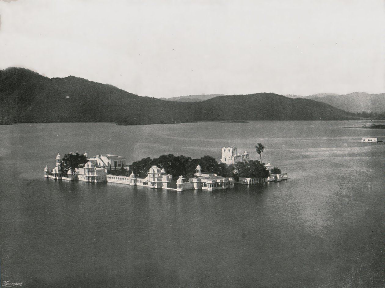 The Lake Palace, Udaipur, India by Unbekannt