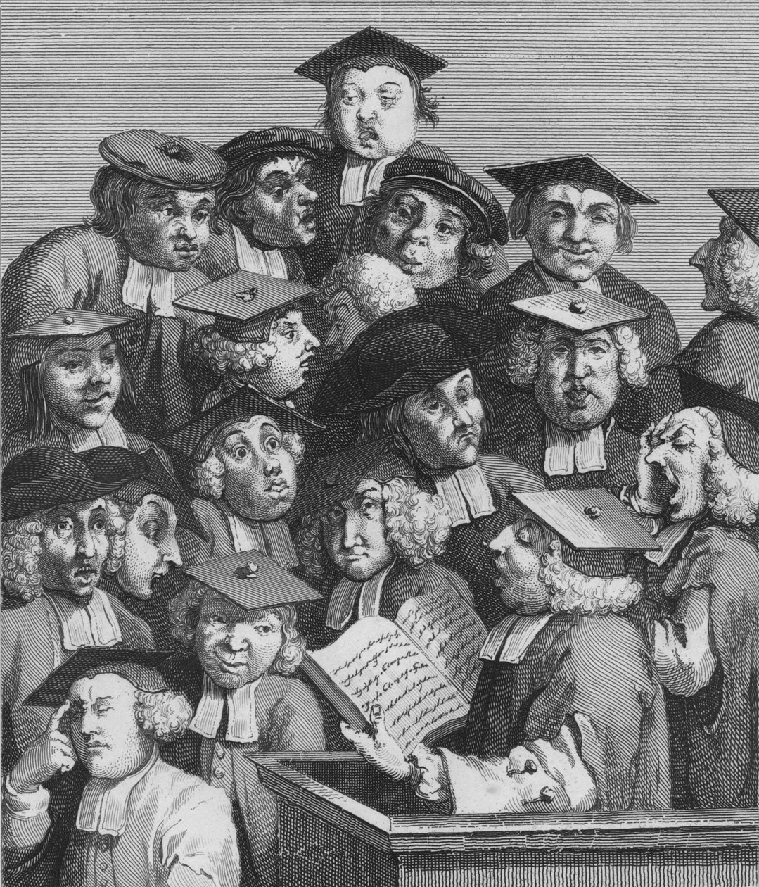 The Lecture, 1736, 1830s by Unbekannt