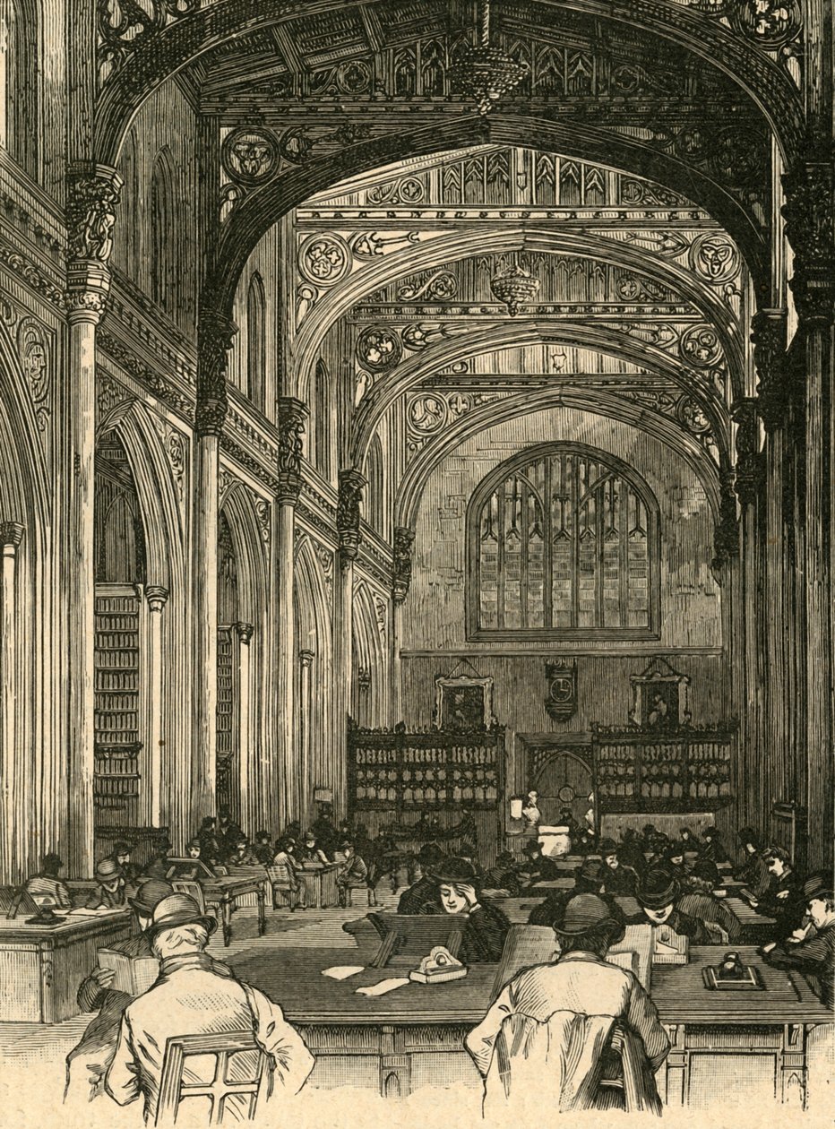 The Library, Guildhall by Unbekannt: Buy fine art print