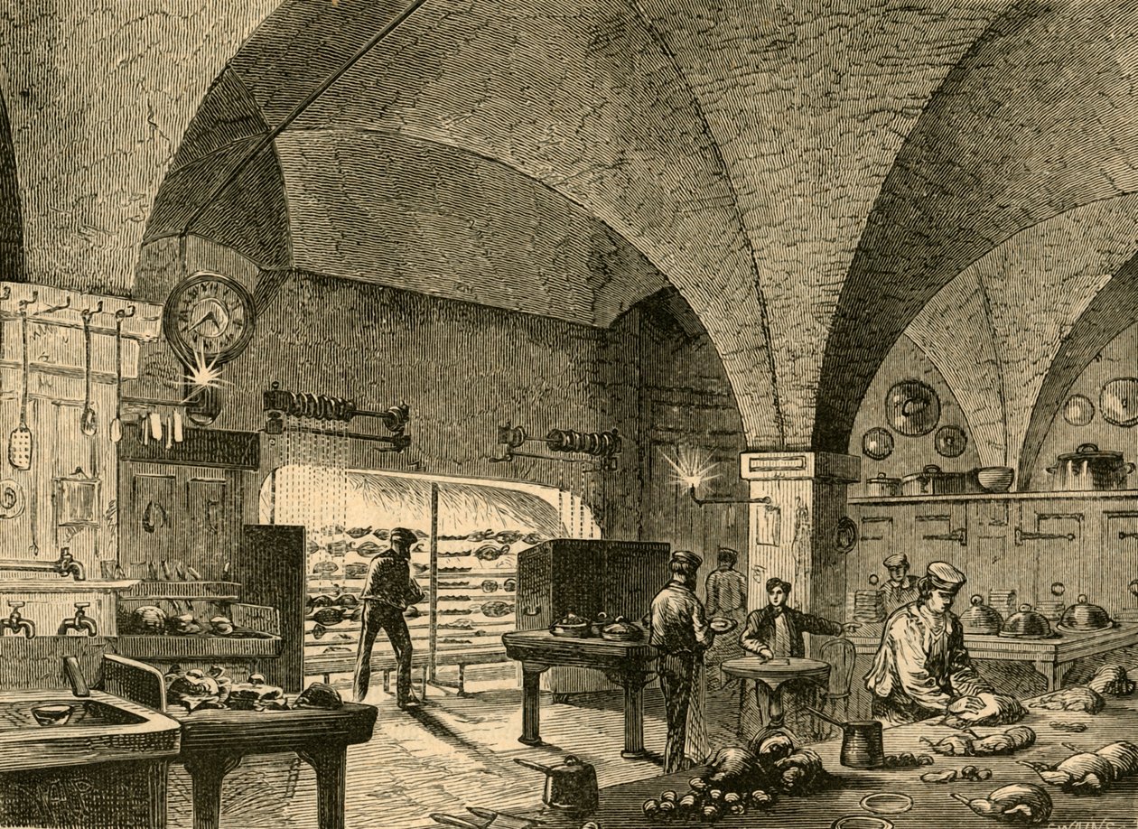 The Mansion House Kitchen by Unbekannt