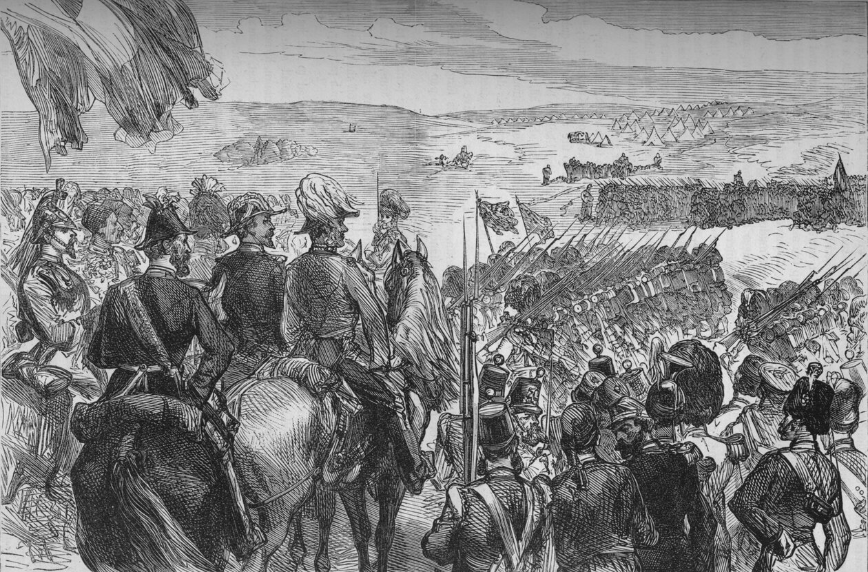 The March Past, c1880 by Unbekannt