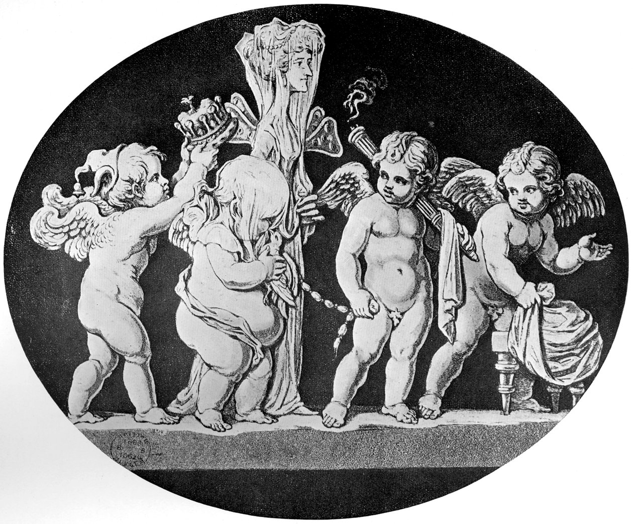 The Marriage of Cupid and Psyche by Unbekannt