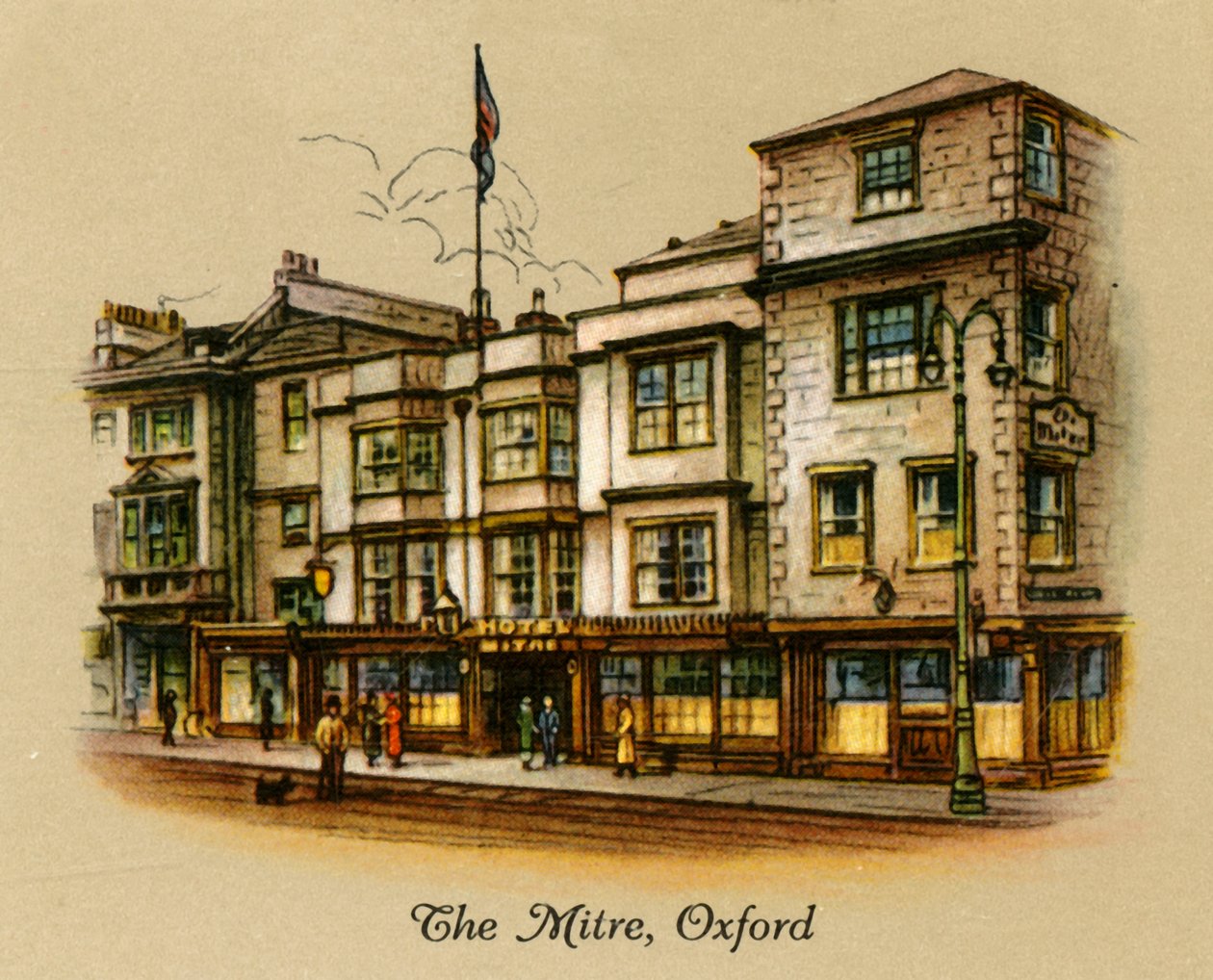 The Mitre, Oxford, 1936 by Unbekannt