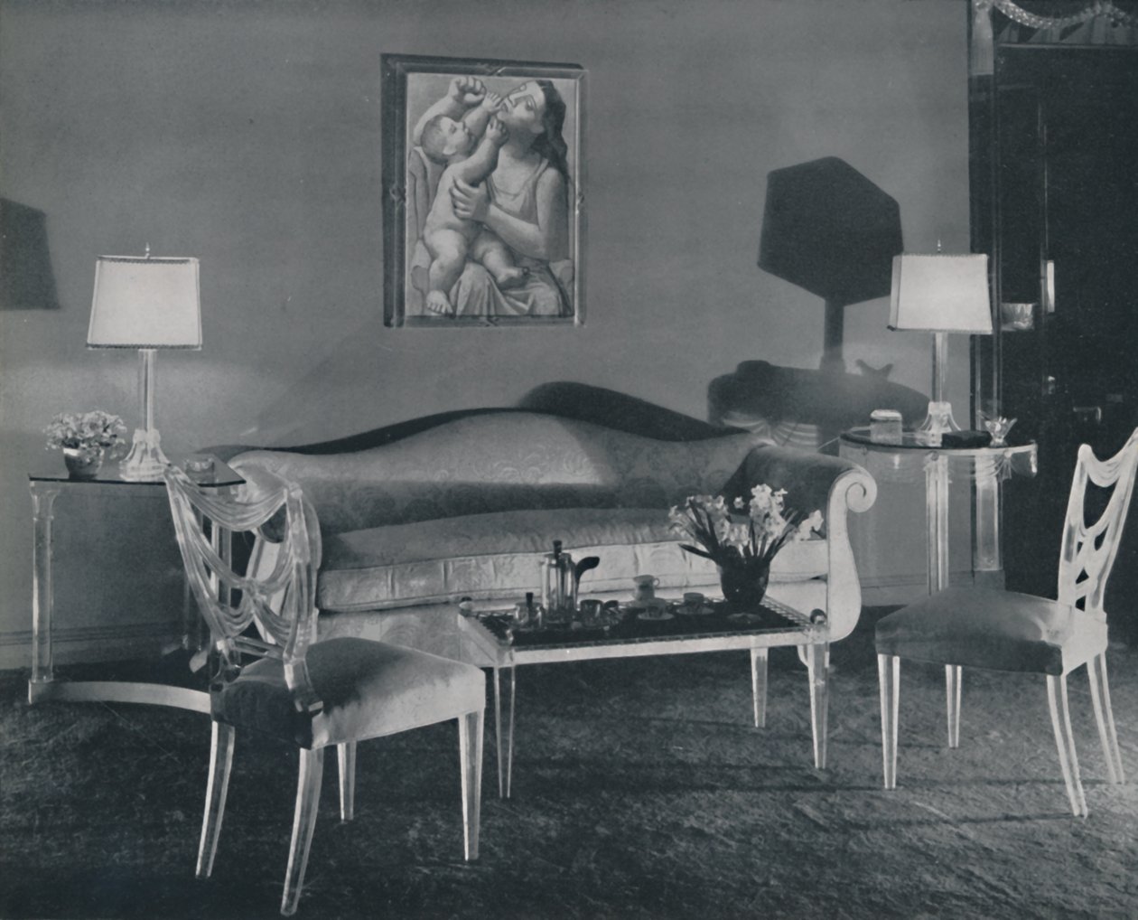 The Modern Living Room by Unbekannt