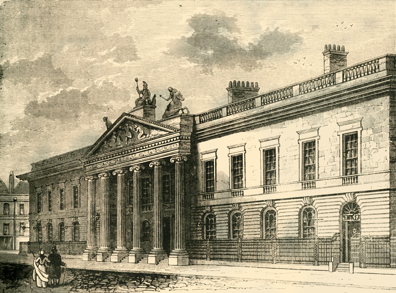 The Old India Office, London 1803, 1890 by Unbekannt