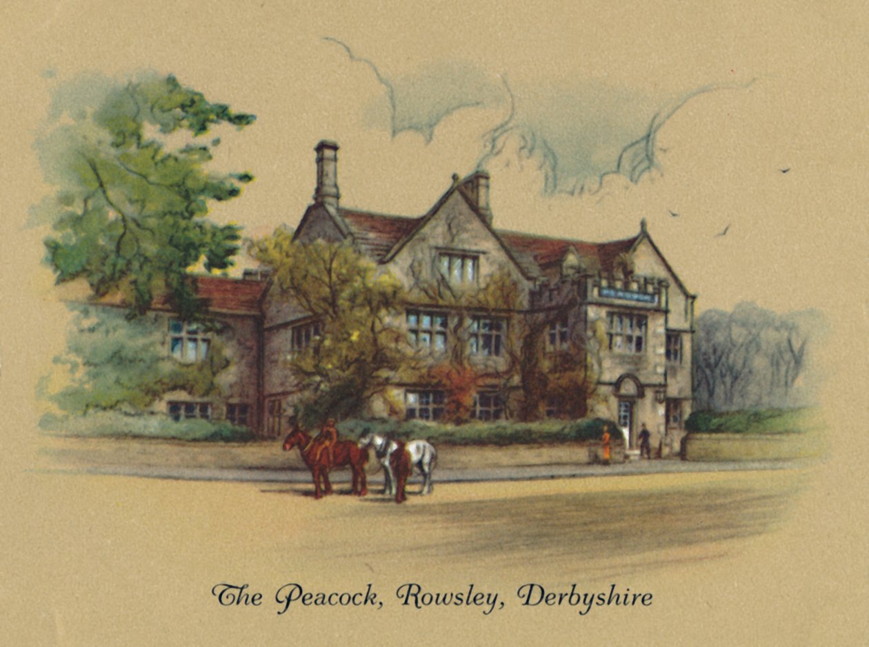 The Peacock, Rowsley, Derbyshire, 1939 by Unbekannt