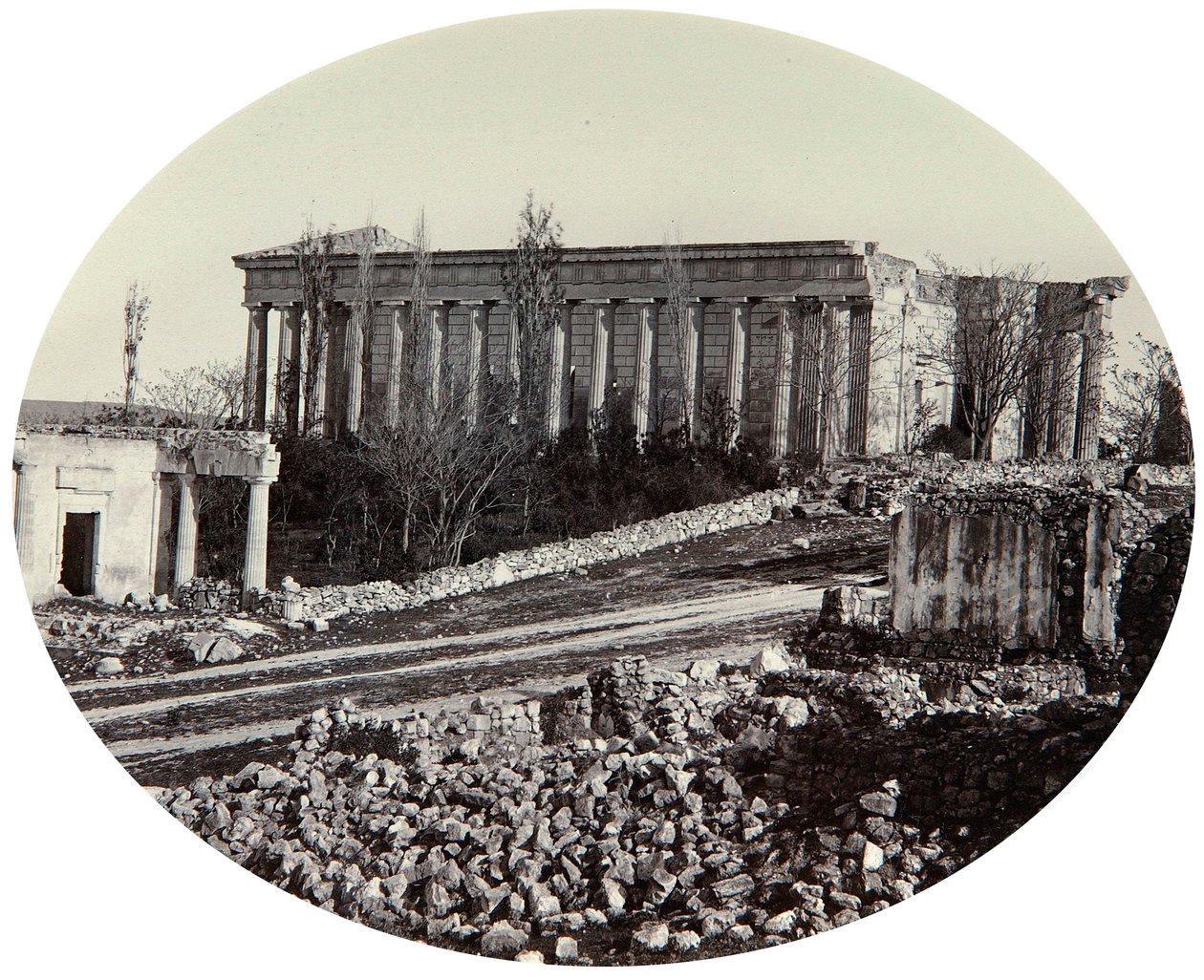 The Peter and Paul Cathedral in Sevastopol after the Crimean War, Crimea by Unbekannt
