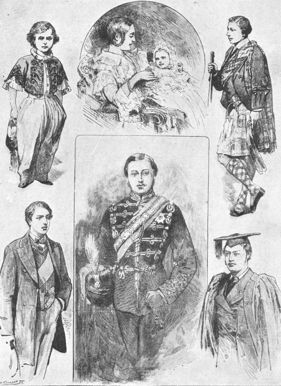 The Prince of Wales in his Early Days, 1901 by Unbekannt