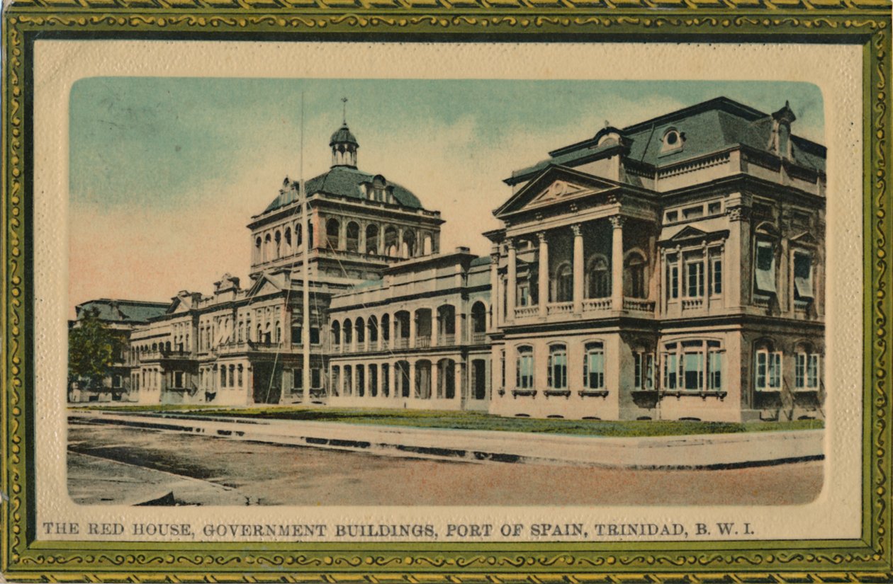 The Red House, Government Buildings, Port of Spain, Trinidad, early 20th century by Unbekannt