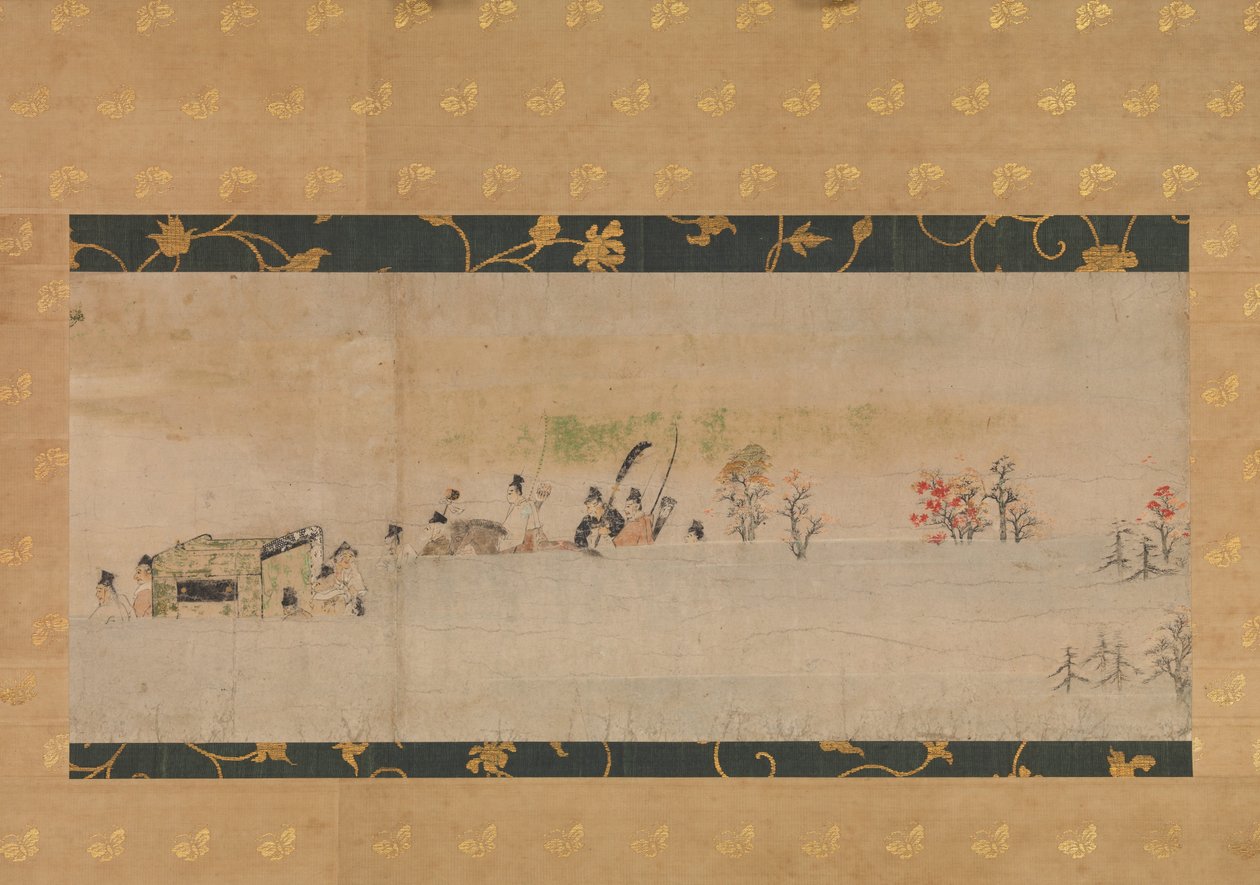 The Tale of Sumiyoshi Sumiyoshi Monogatari Emaki, late 13th century by Unbekannt
