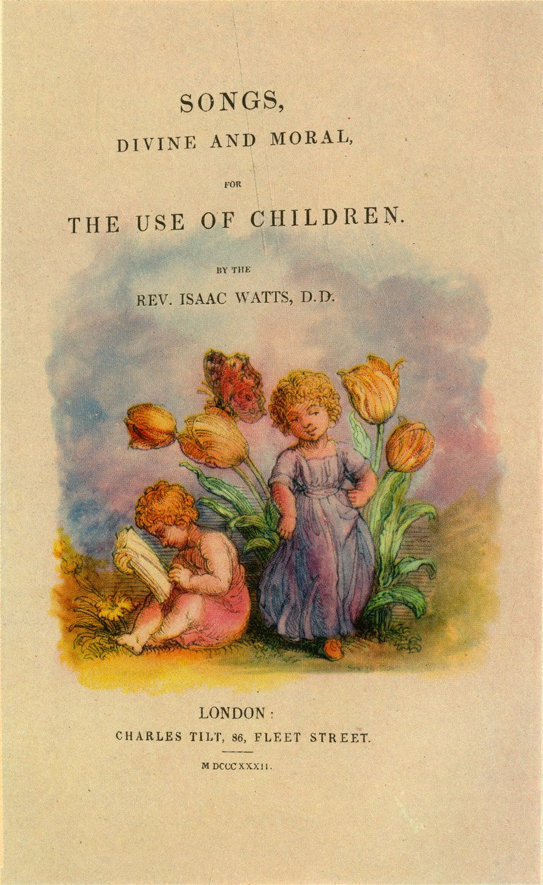 The Tulip and the Butterfly Appear in gayer Coats than I, 1832, 1947 by Unbekannt