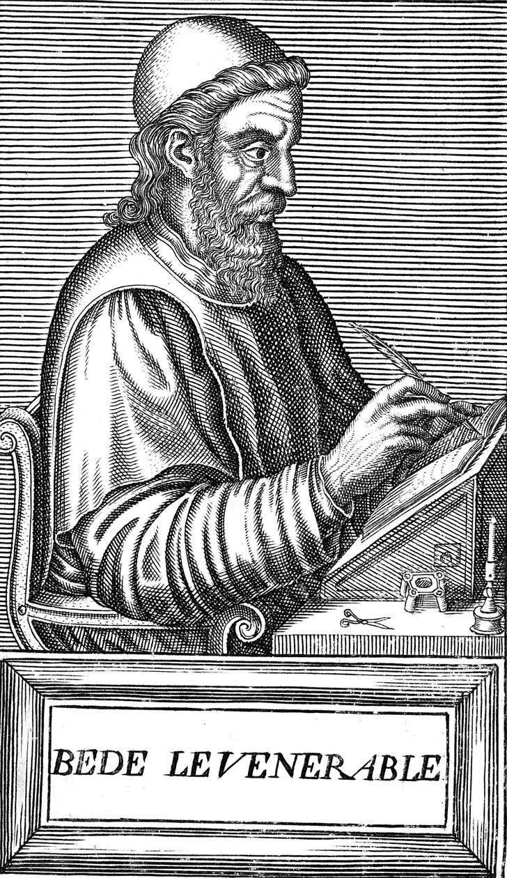 The Venerable Bede, Anglo-Saxon theologian, scholar and historian by Unbekannt