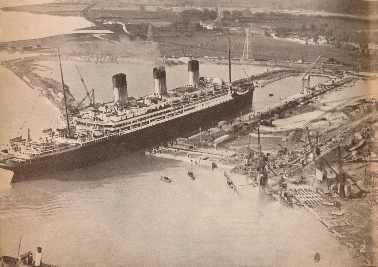 The White Star Liner Majestic Entering the World