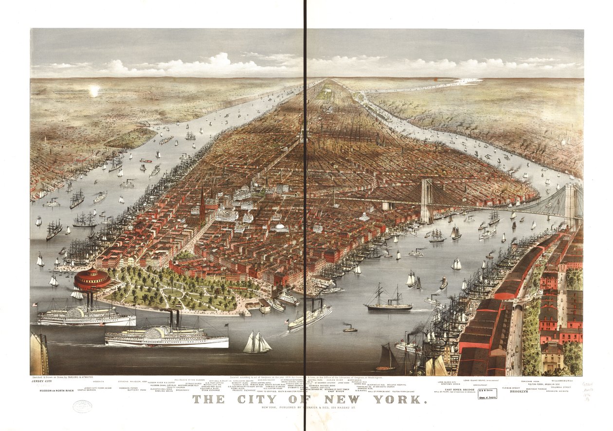 The City of New York by Unbekannt: Buy fine art print