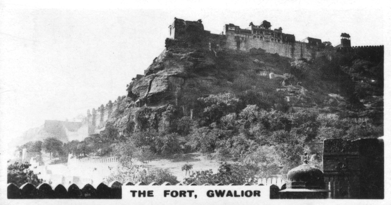The fort, Gwalior, Madhya Pradesh, India by Unbekannt