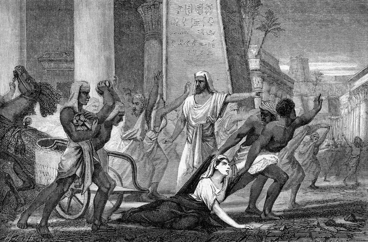 The Murder of Hypatia, Neo-Platonic Mathematician and Philosopher, 415 (mid 19th century) by Unbekannt