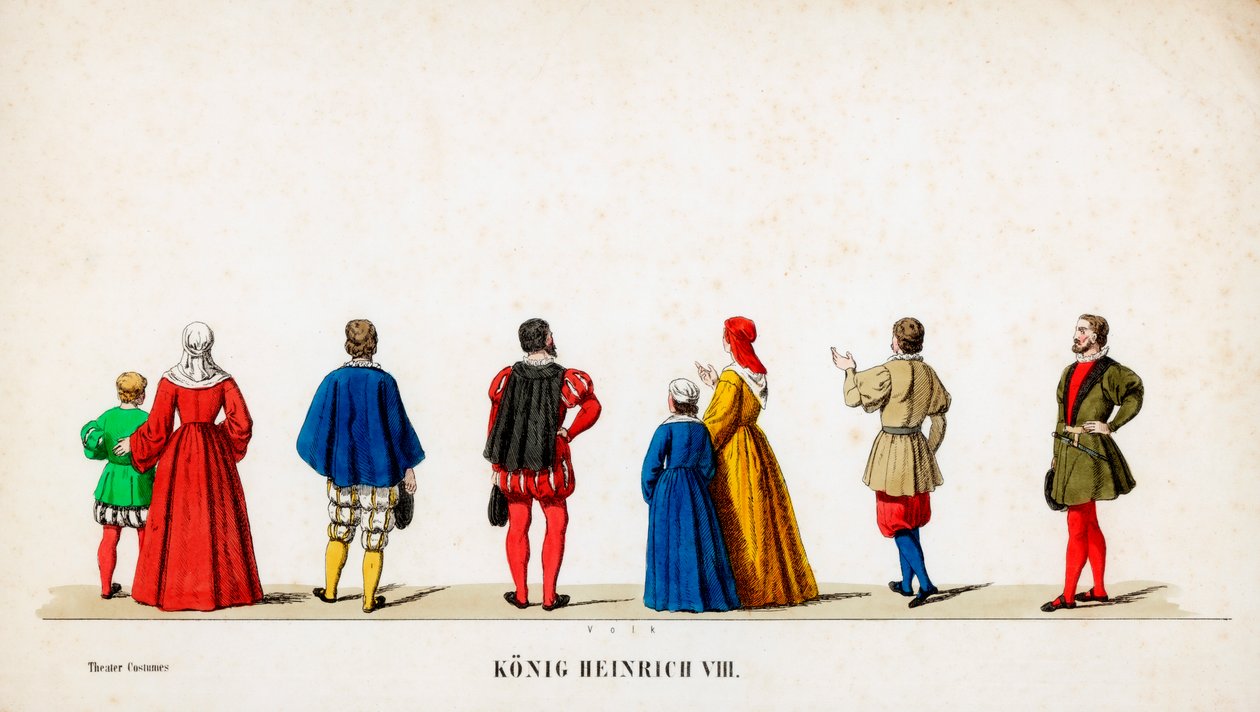 Theatre costume designs for Shakespeare