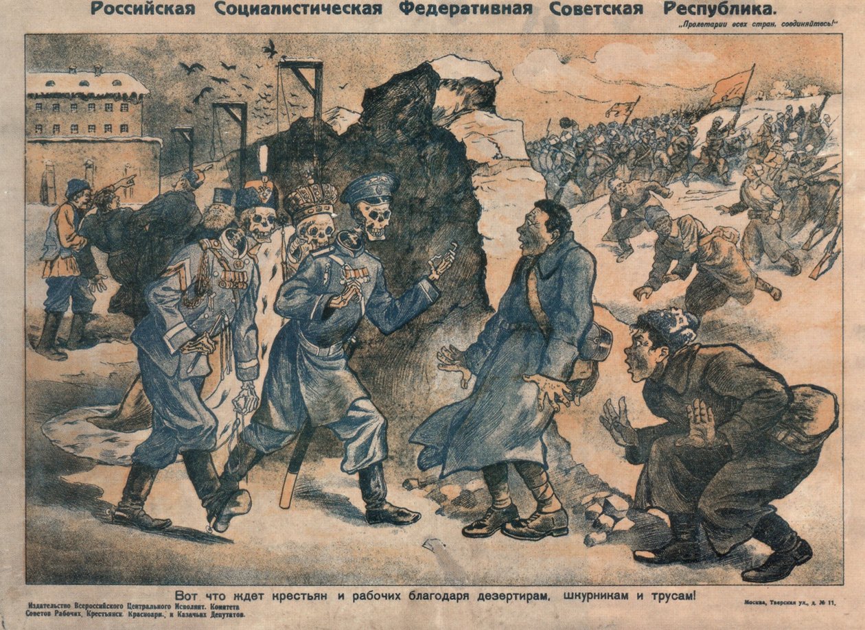 This is what awaits peasants and workers because of the activities of deserters, self-seekers, and cowards by Unbekannt