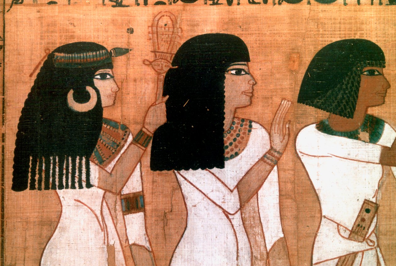 Three Sisters (detail) by Unbekannt