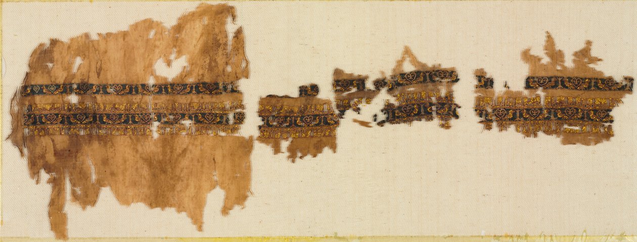 Tiraz with Gold, Probably from a Wide Sleeve by Unbekannt