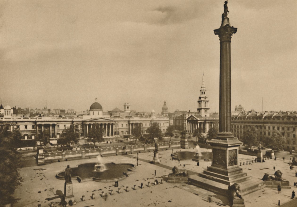 Trafalgar Square. Where The King