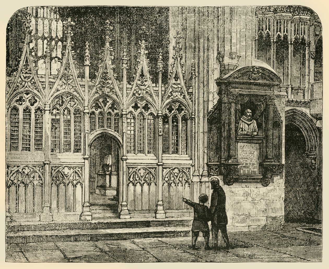 Transept of the Martyrdom, Canterbury Cathedral by Unbekannt