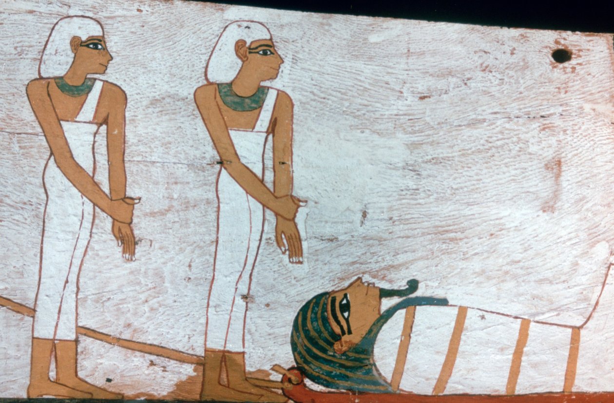 Two Priestesses (detail) by Unbekannt