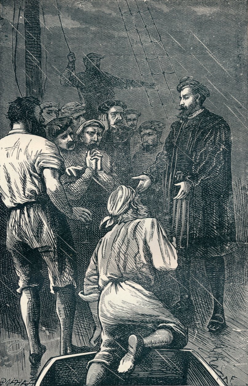 Vasco da Gama Refuses to Turn Back Again by Unbekannt