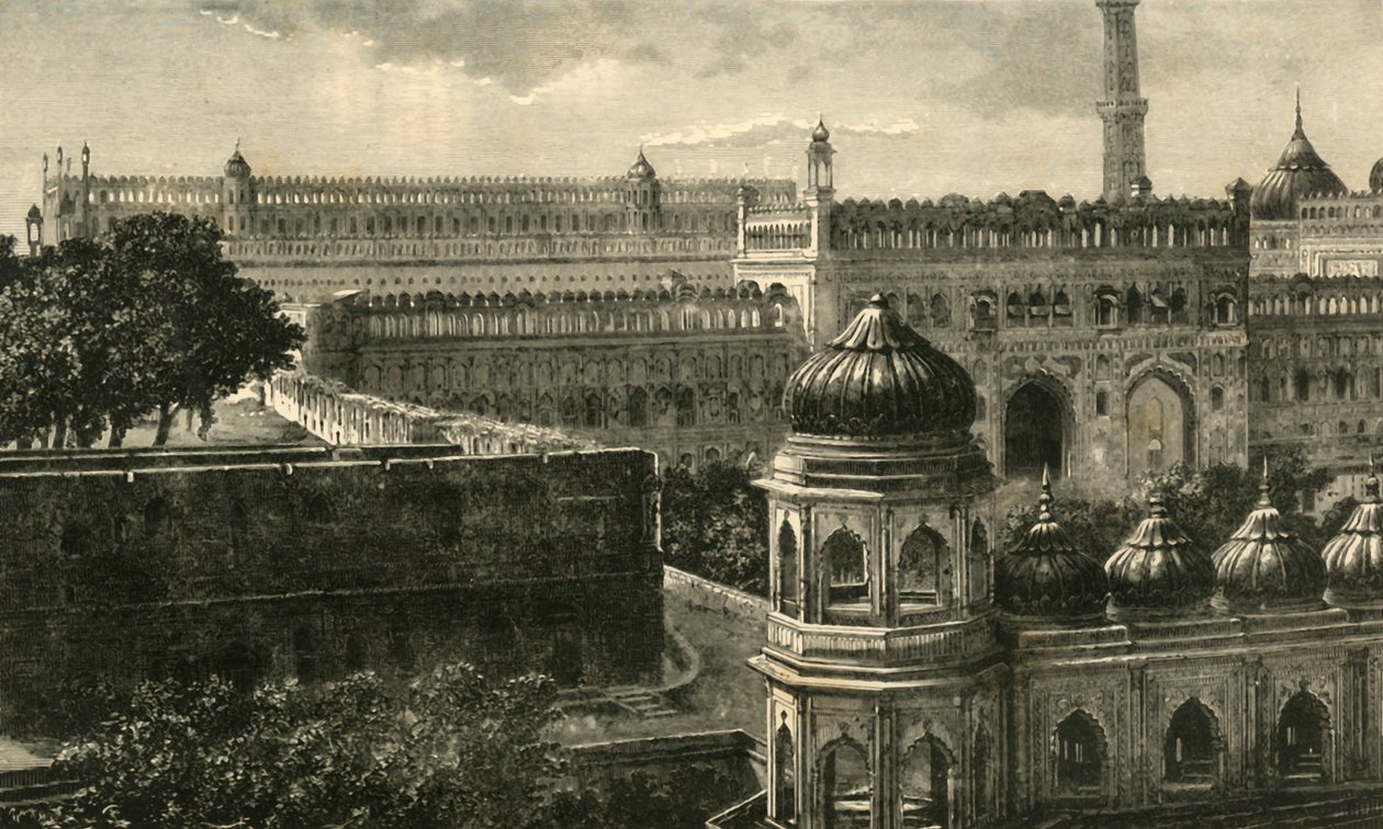 View of the Great Imambara, Lucknow by Unbekannt