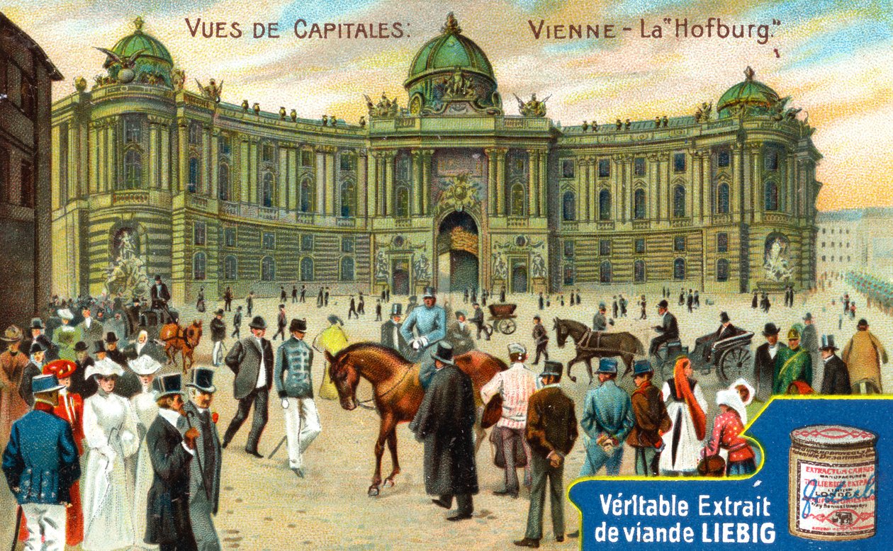 Views of Capitals: The Hofburg, Vienna by Unbekannt