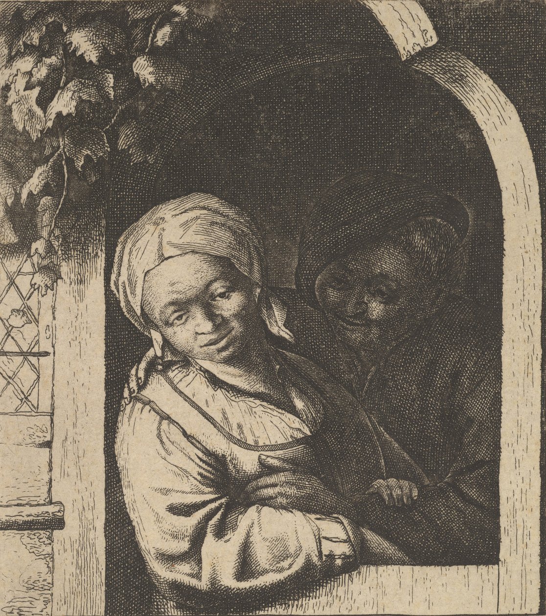 Village Girl, 1610-85 by Unbekannt