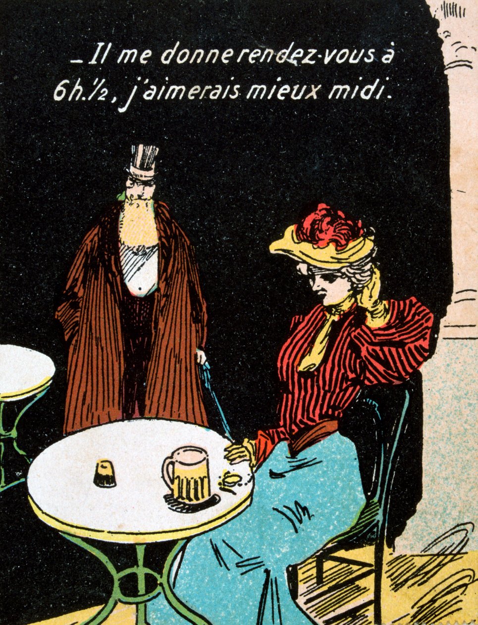 Vintage French Postcard by Unbekannt
