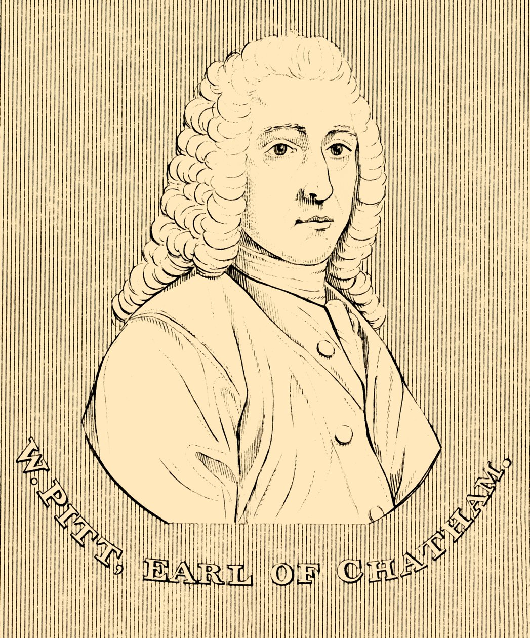 W. Pitt, Earl of Chatham, 1708-1778, 1830 by Unbekannt