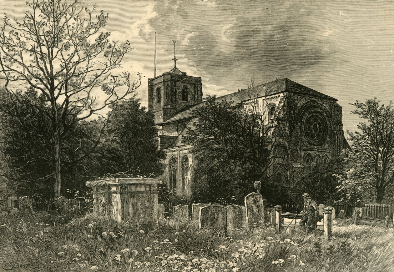 Waltham Abbey by Unbekannt