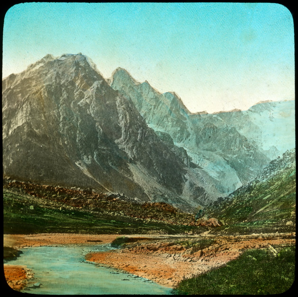 Wanga Valley, Sutlej River, India by Unbekannt