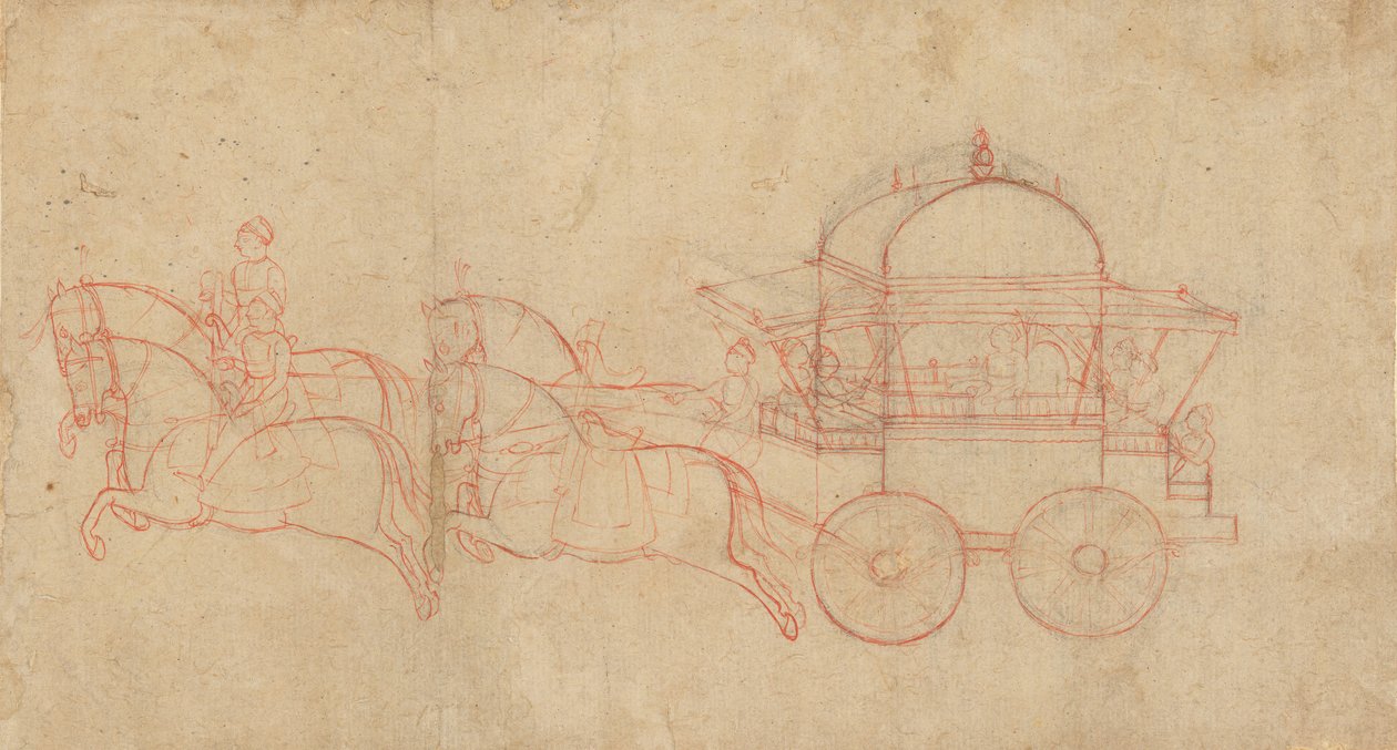 War Chariot, mid-19th century by Unbekannt