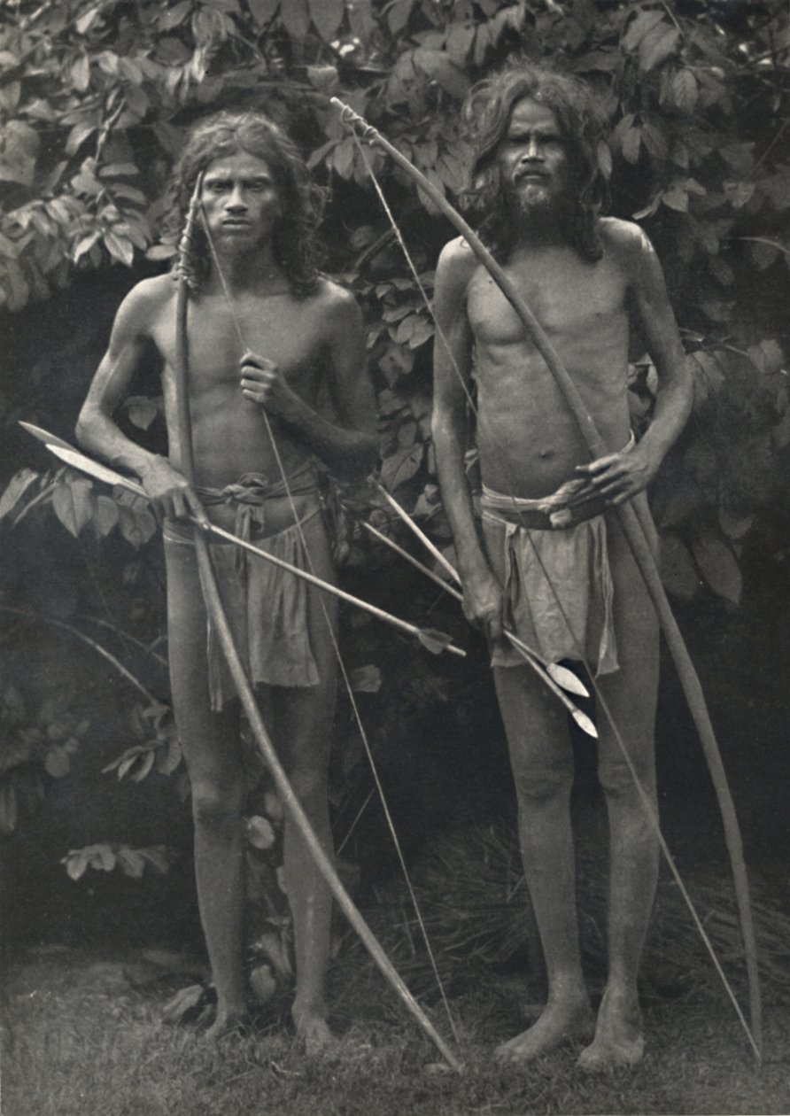 Wedda with Bow and Arrows by Unbekannt: Buy fine art print
