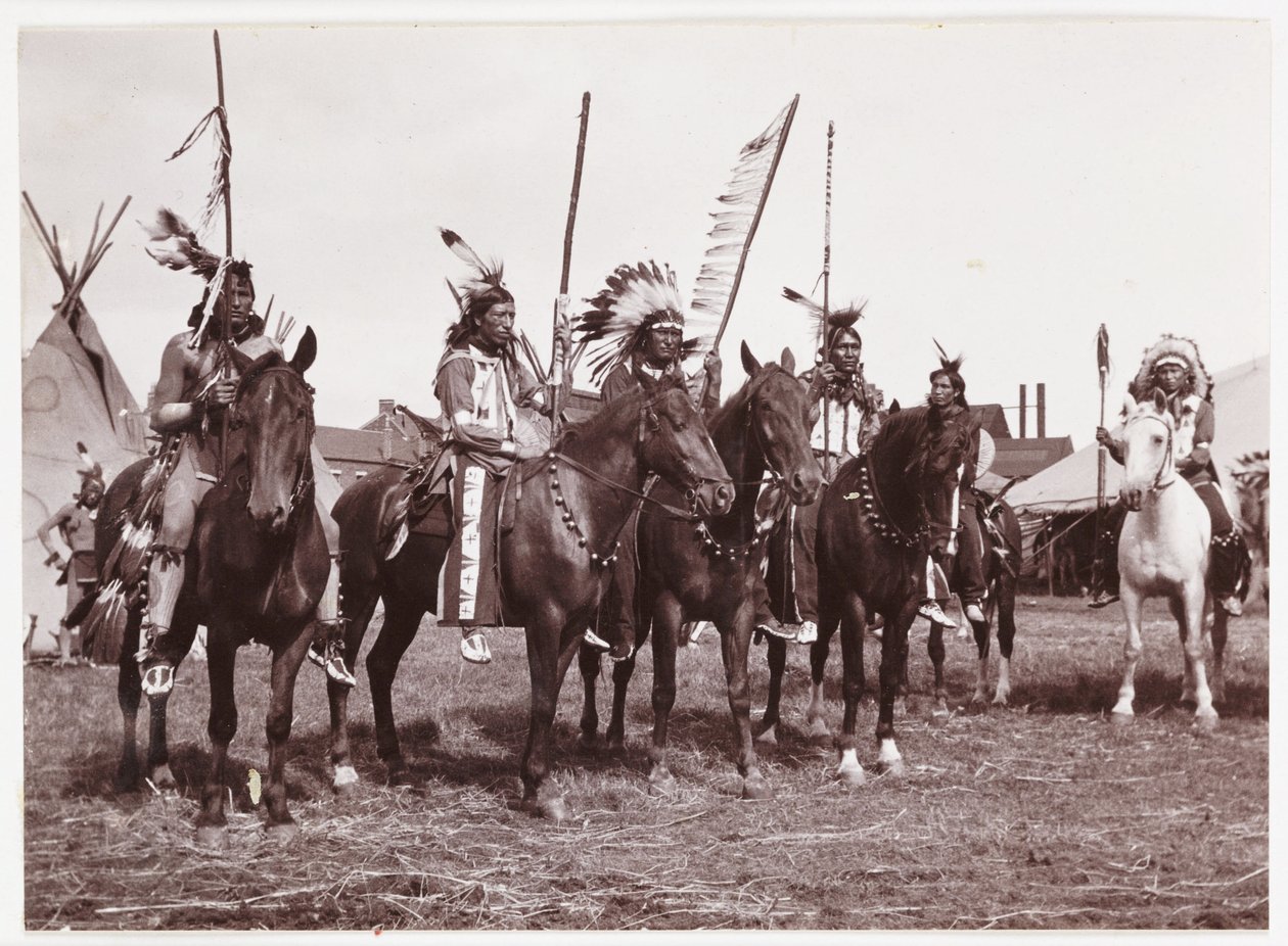 Wild West show, c 1905 by Unbekannt