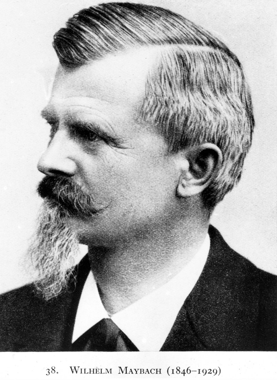 Wilhelm Maybach, German inventor and motor car designer by Unbekannt