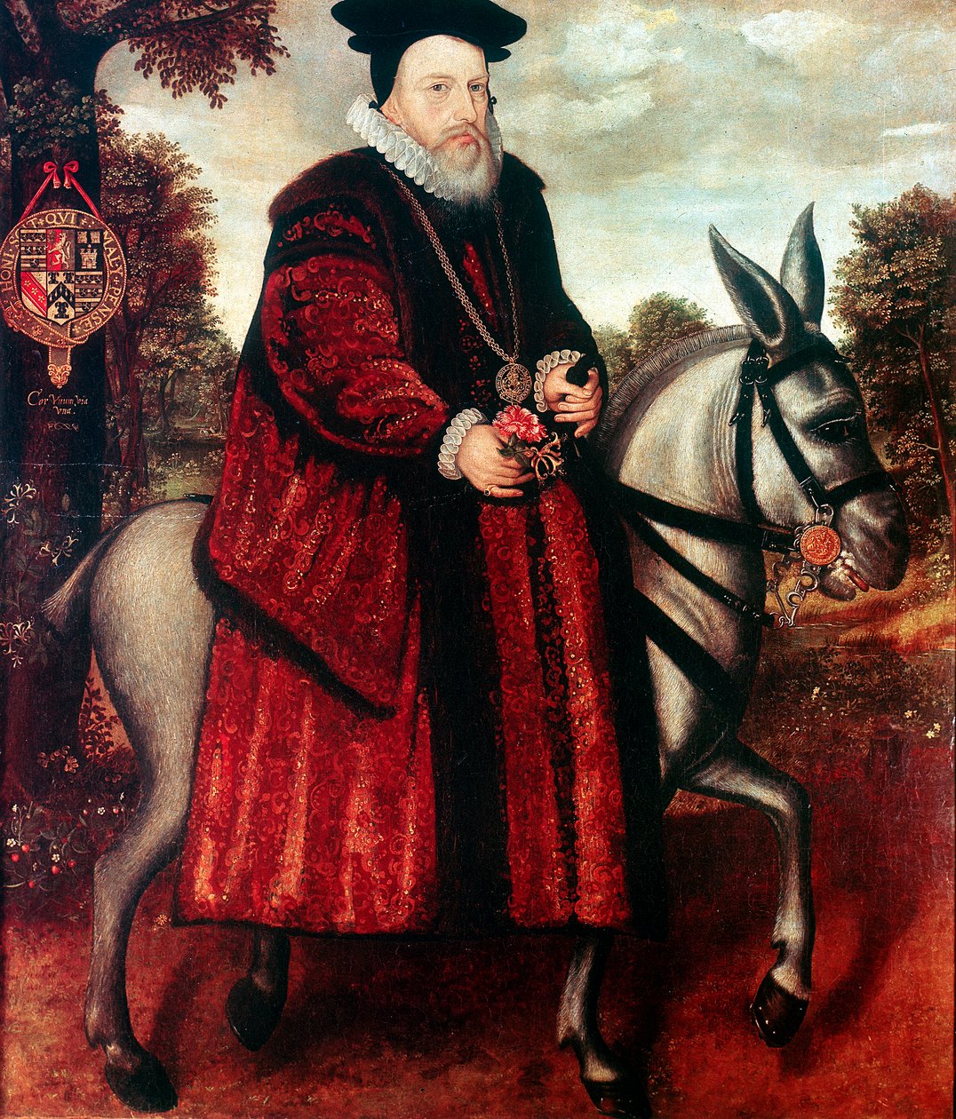 William Cecil, 1st Baron Burghley, English Statesman by Unbekannt