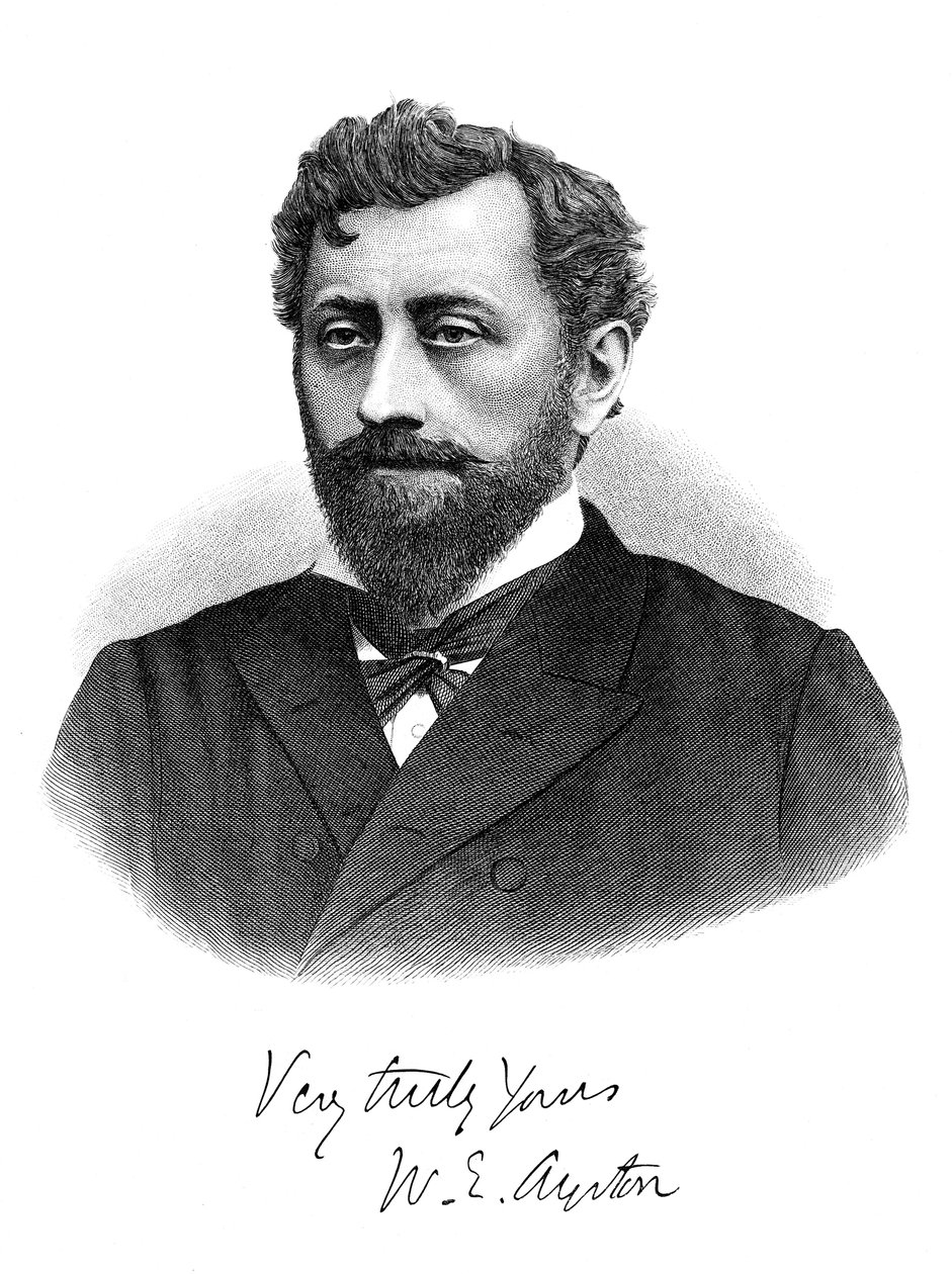 William Edward Ayrton 1847-1908, British physicist, electrical engineer and inventor, 1892 by Unbekannt