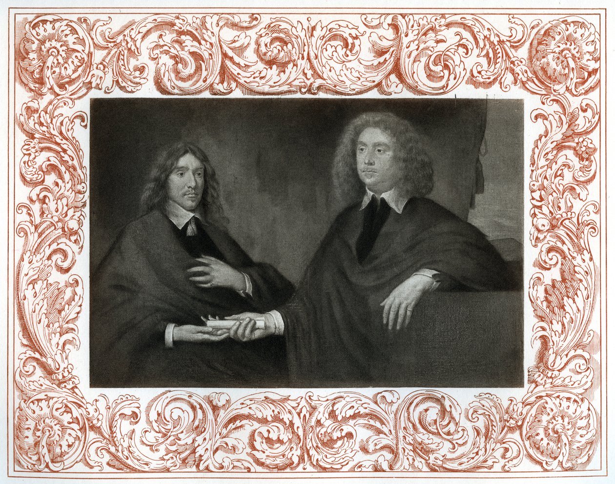 William Hamilton and John Maitland by Unbekannt