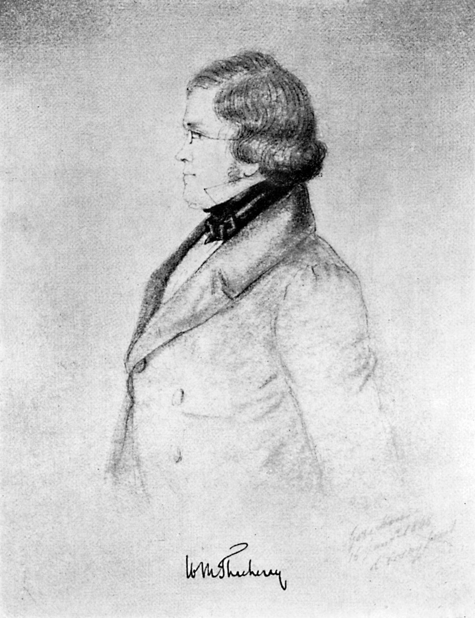 William Makepeace Thackeray, Anglo-Indian Novelist by Unbekannt