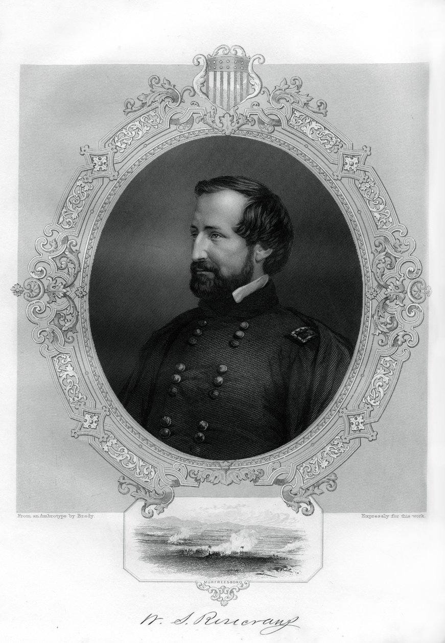 William Rosecrans, Union General During the American Civil War by Unbekannt