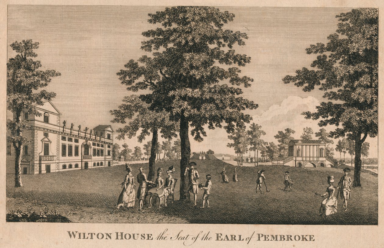 Wilton House, the Seat of the Earl of Pembroke, 1779 by Unbekannt