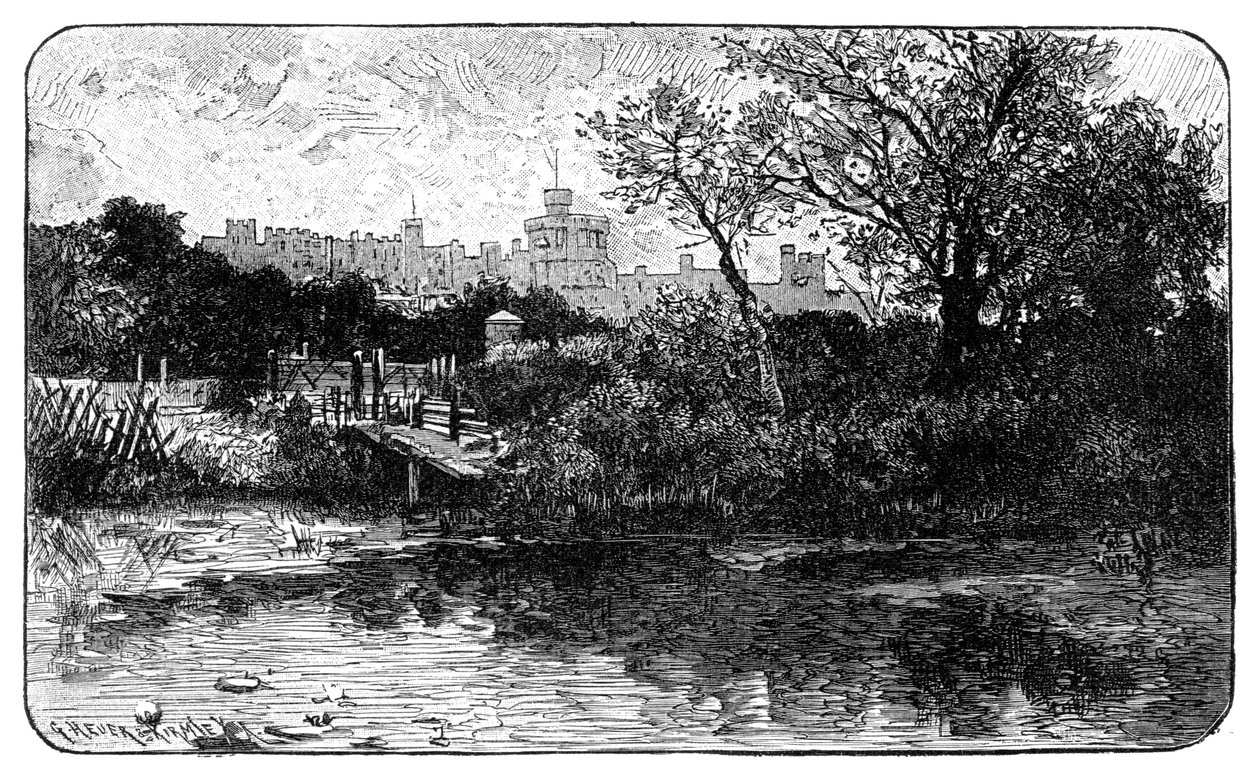 Windsor Castle, Berkshire by Unbekannt
