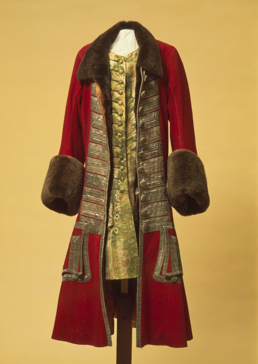 Winter Coat and Waistcoat of Peter the Great by Unbekannt