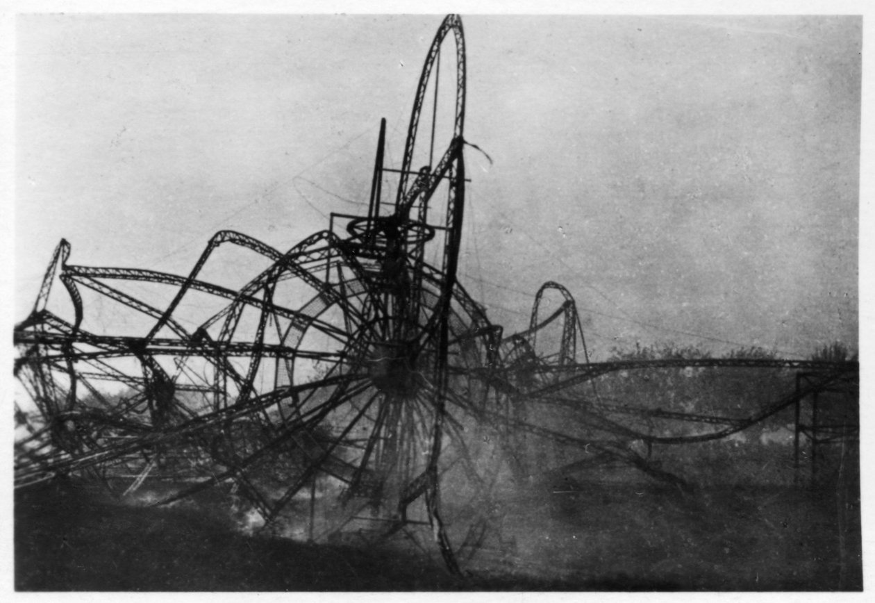 Zeppelin LZ4 After the Echterdingen Disaster, Germany by Unbekannt